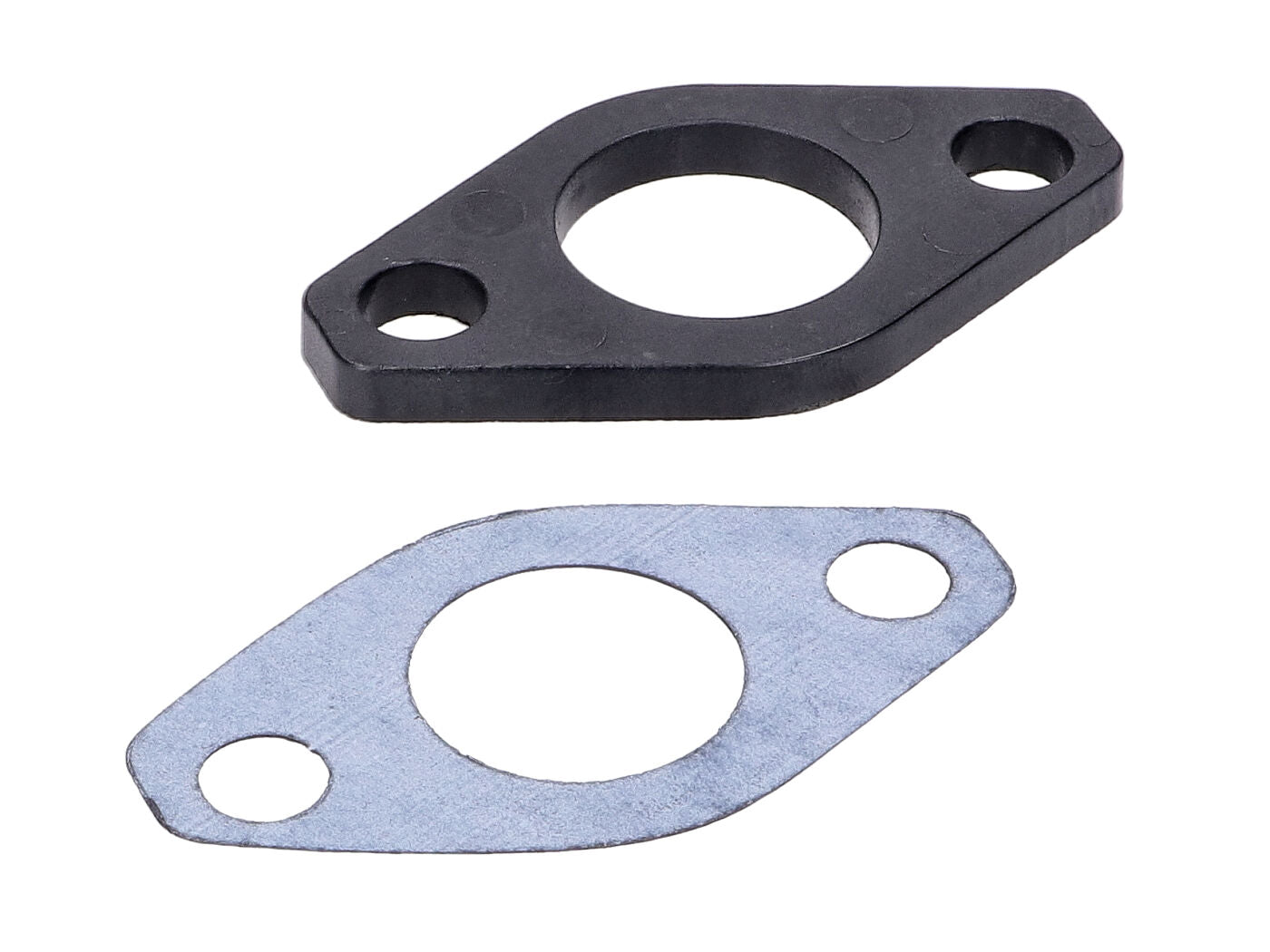 Distanțier izolator galerie admisie pentru carburator Mikuni 20-24mm pentru Yamaha DT 50, DT 125, Simson S51, SR 50 și alte modele