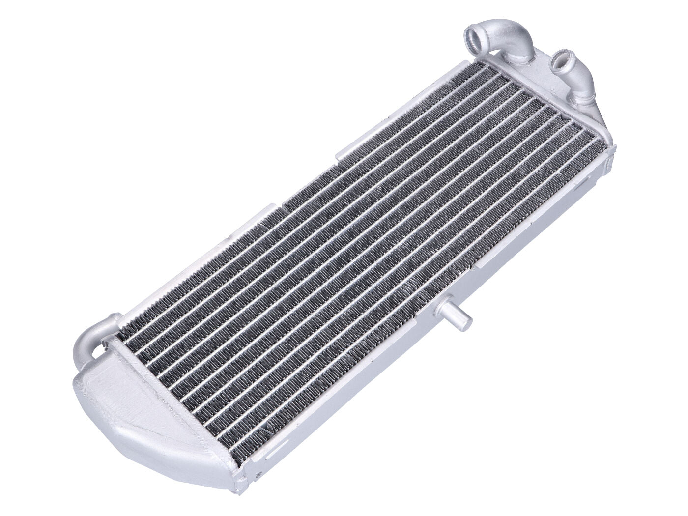 Radiator aluminiu argintiu pentru MBK Mach G 50 LC, Yamaha Jog 50 RR LC
