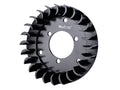 Roată Ventilator Swiing Aluminiu CNC Negru pentru Sachs 50/2, 50/3, aprindere HPI, Bosch, Ducati