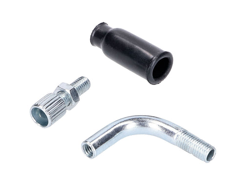 Adaptor cot cablu accelerație 90° 101 Octane pentru carburator Dellorto PHVA 12-17.5mm universal