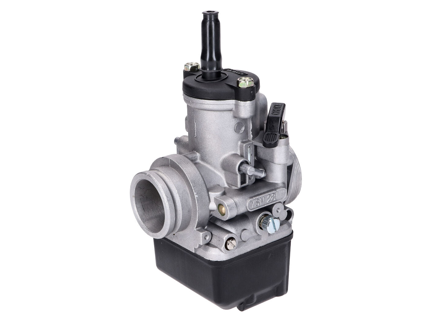 Carburator Tuning YSN 28 BS tip PHBH cu șoc manual pentru Vespa Classic, LML și Gilera