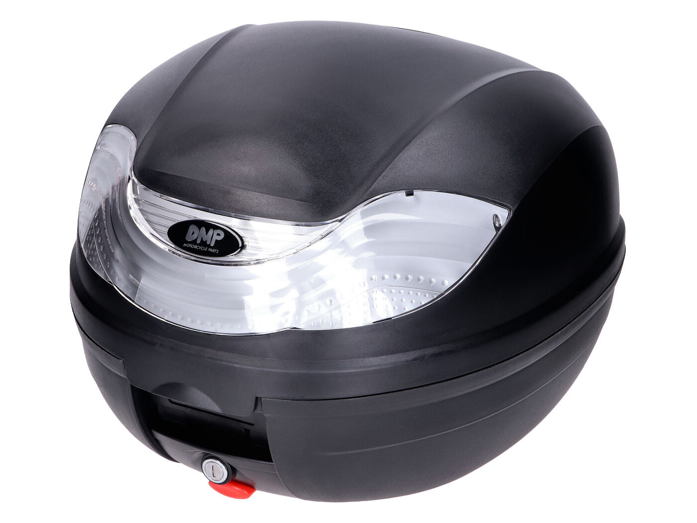 Top Case DMP negru 32L cu reflector alb, universal