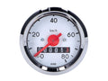 Vitezometru rotund 48mm 80km/h pentru Simson KR50 Schwalbe, KR51/1, KR51/2 Schwalbe, S51 Enduro, S70 Enduro