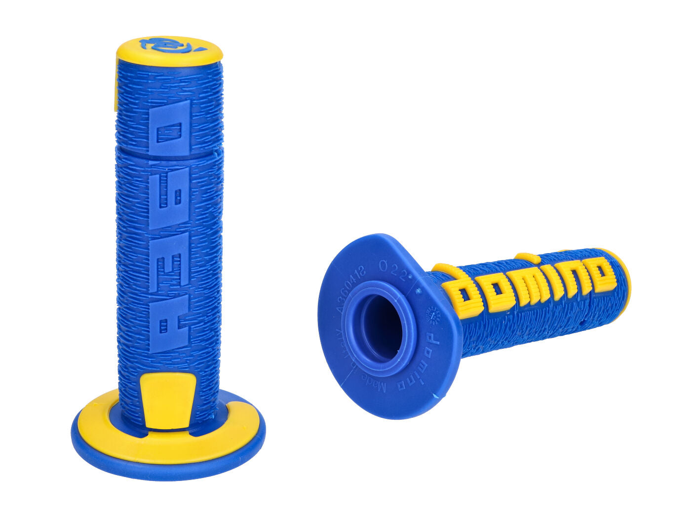 Set Manșoane Ghidon Domino A360 Off-Road albastru / galben universal
