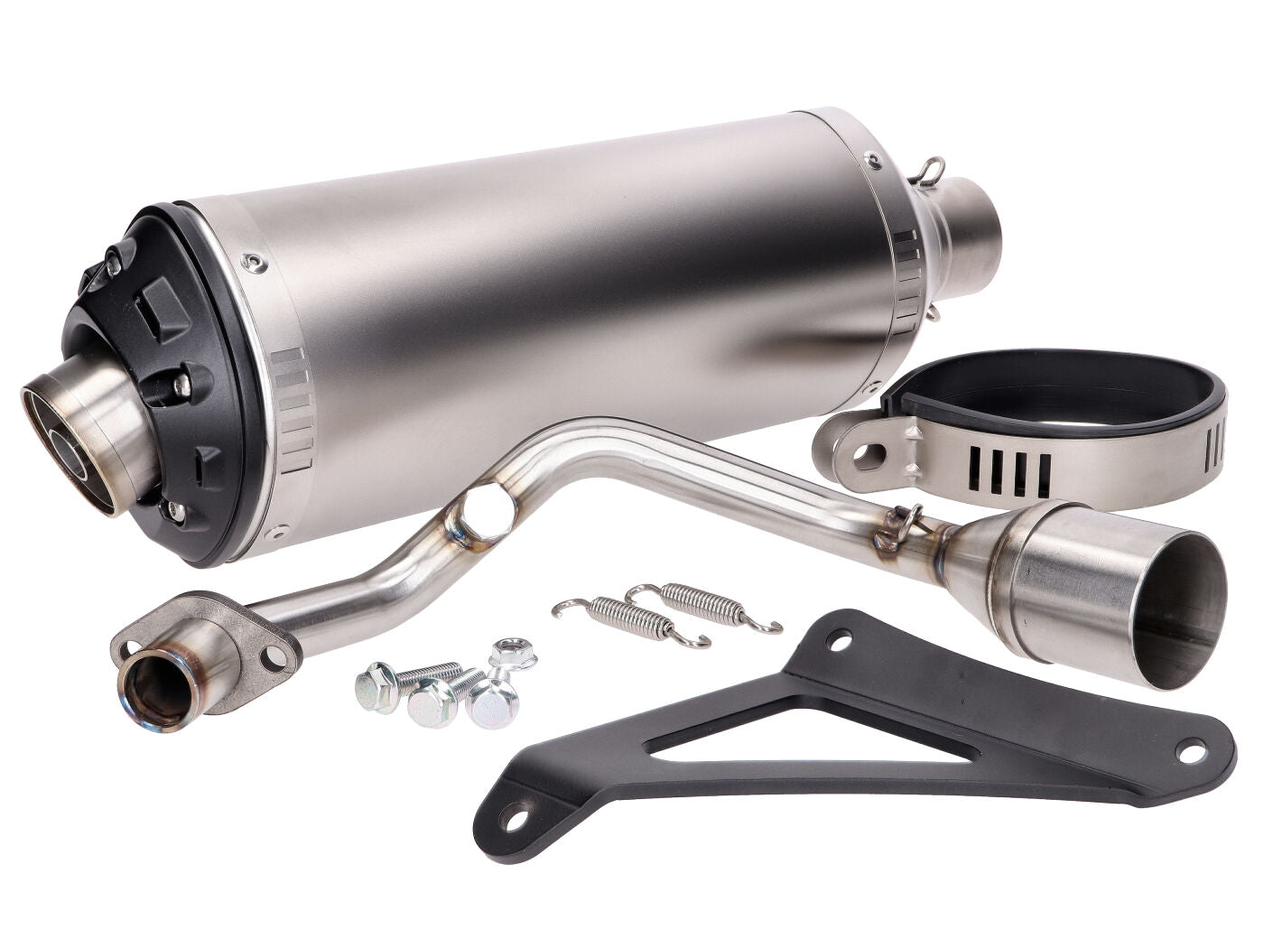 Eșapament racing Power1 aluminiu pentru Vespa Primavera 50, Sprint 50, Piaggio Zip 50 4T Euro4 2018-