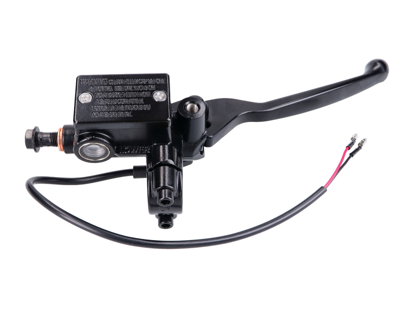 Cilindru de frână față 101 Octane negru pentru Baotian, Flex Tech, Znen, Nova Motors, Benero și alte mărci