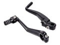 Pedală schimbător și pornire 101 Octane pliabilă, aluminiu anodizat negru pentru Simson S51, S53, S70, S83