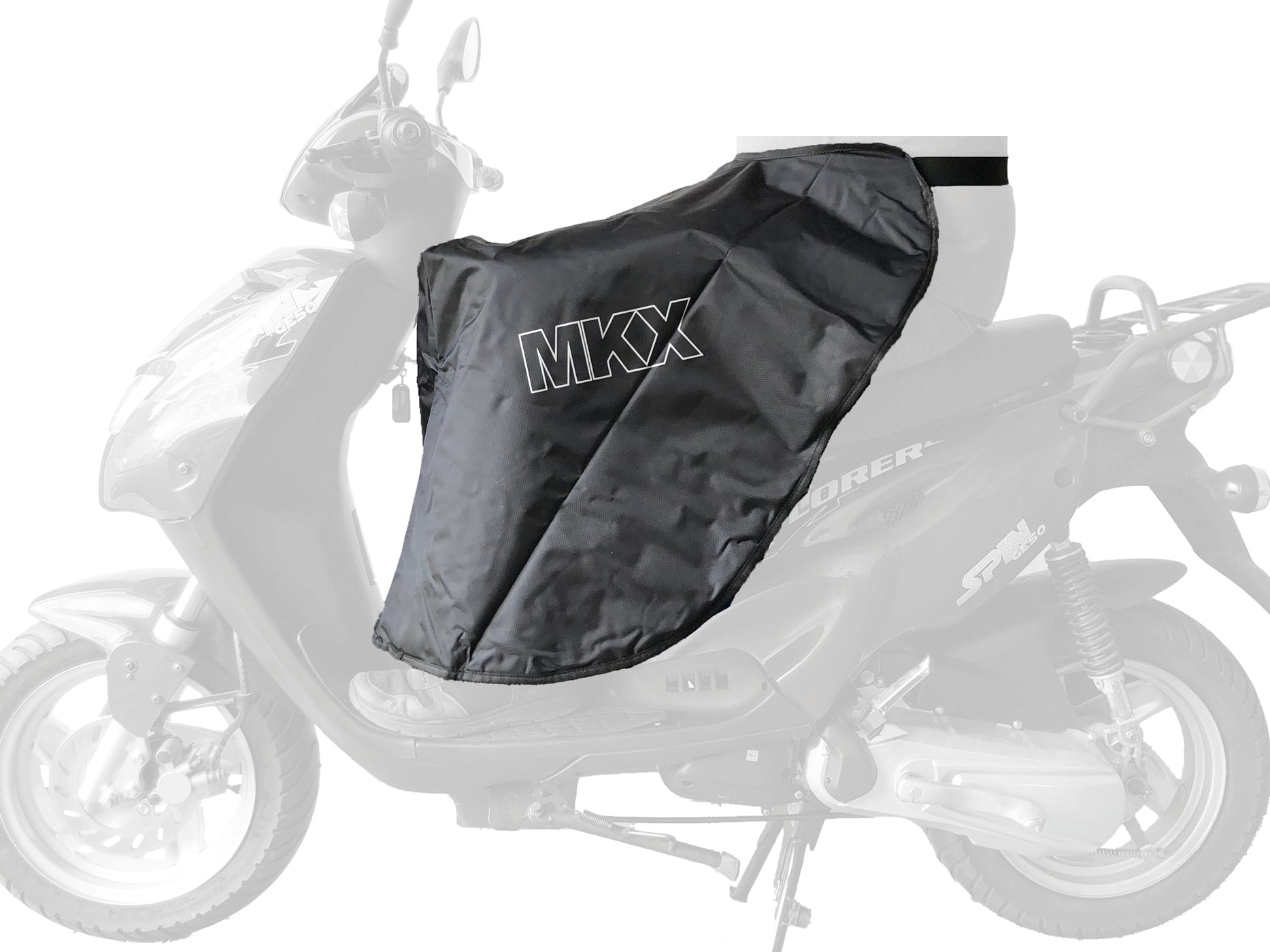 Apărătoare de picioare MKX neagră universal