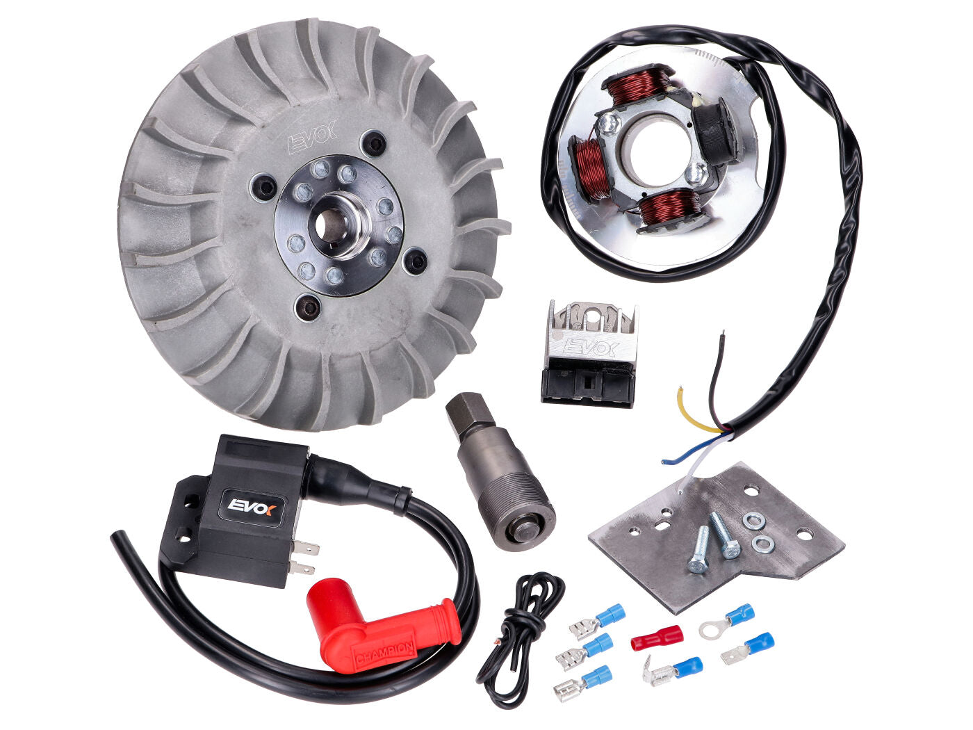 Sistem de aprindere EVOK electronic 12V d=20mm pentru Vespa Classic PK 125 N, PK 125, PK 125 S, PK 50, PK 80 și alte modele