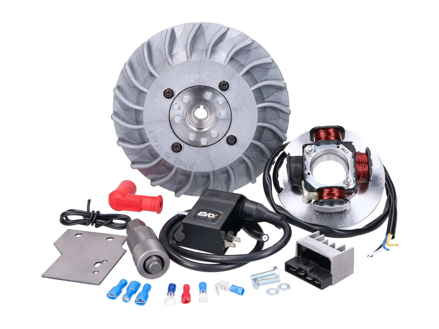 Sistem de aprindere EVOK Electronic 12V con 19mm pentru Vespa Classic 50/80/125 L-N-R, PK, Primavera, ET3