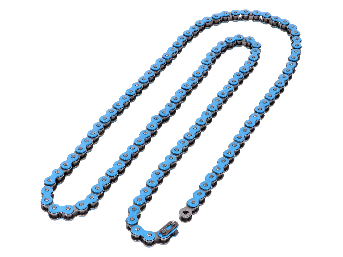 Lanț KMC Chain întărit albastru 415 x 120 universal