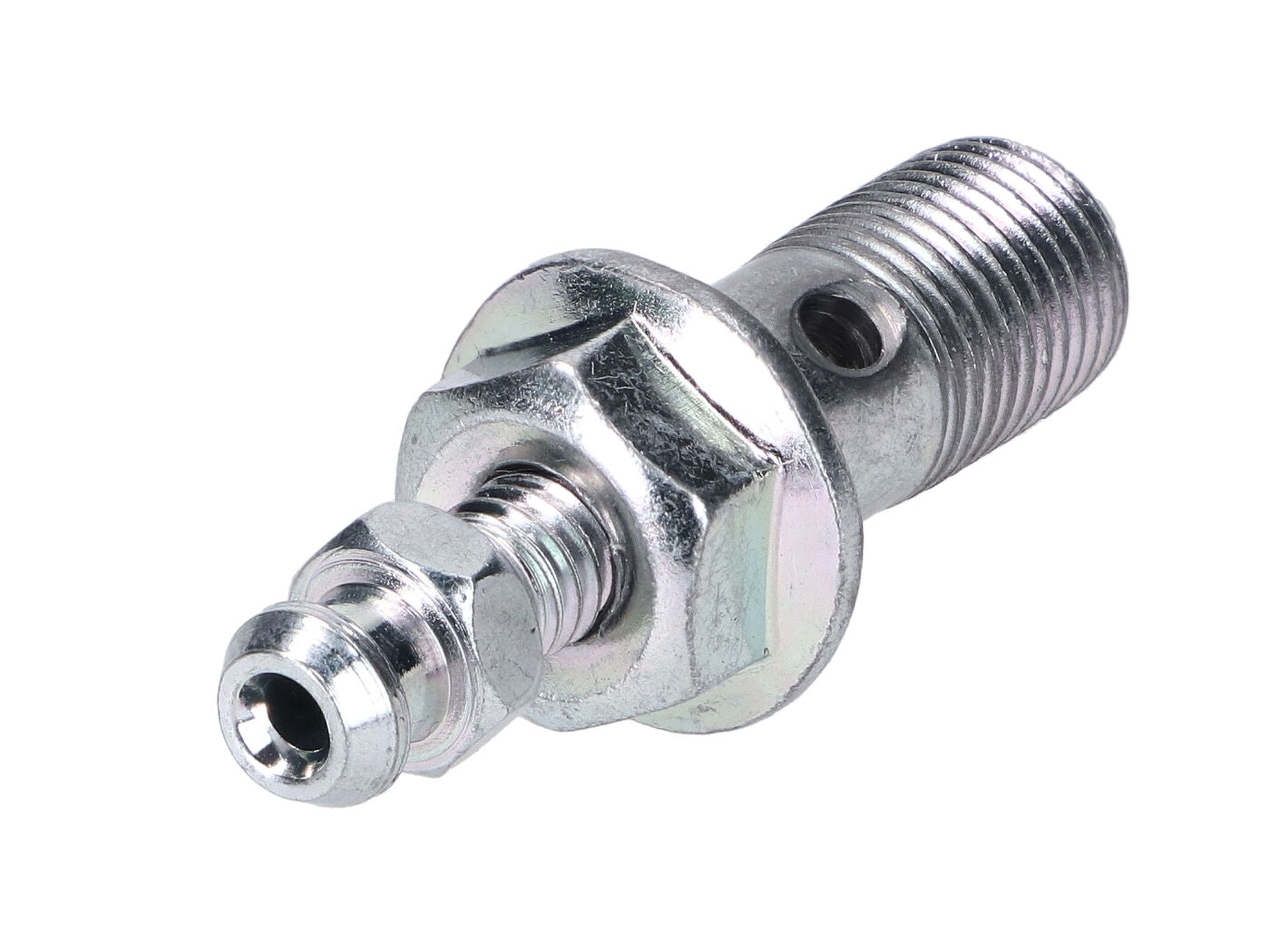 Șurub banjo pentru furtun de frână cu niplu de aerisire integrat M10x1 universal