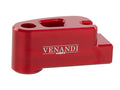 Distanțier Venandi Motors CNC opritor frână spate roșu pentru Simson SD50, KR50, KR51, S51, S53, SR50 și alte modele
