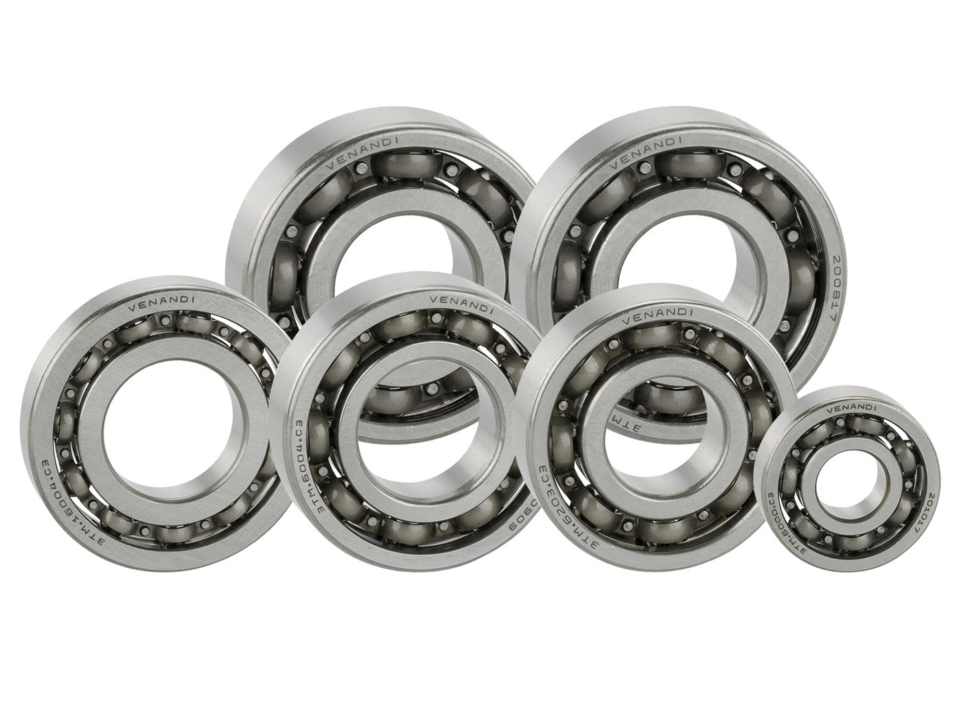 Set rulmenți Venandi Motors pentru motor M531, M541, M741 - Simson S51, S53, S70, SR50, SR80, KR51/2 și alte modele