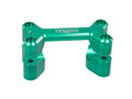 Suport Ghidon Venandi Motors Dogbone CNC Verde pentru Simson S51 / S51 Enduro