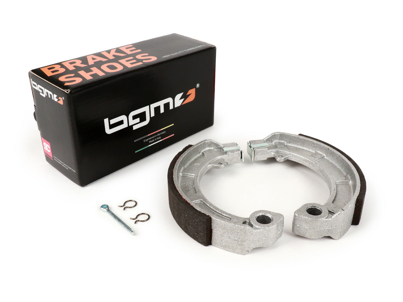 Saboți de frână BGM PRO Ø=150x24mm pentru Vespa Classic, MotoVespa, LML și alte modele