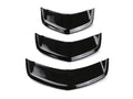 Inserție grilă claxon Moto Nostra negru lucios pentru Vespa GTS 125, GTS 150, GTS 300, GTS Super, GTS Supersport, GTS Touring și alte modele