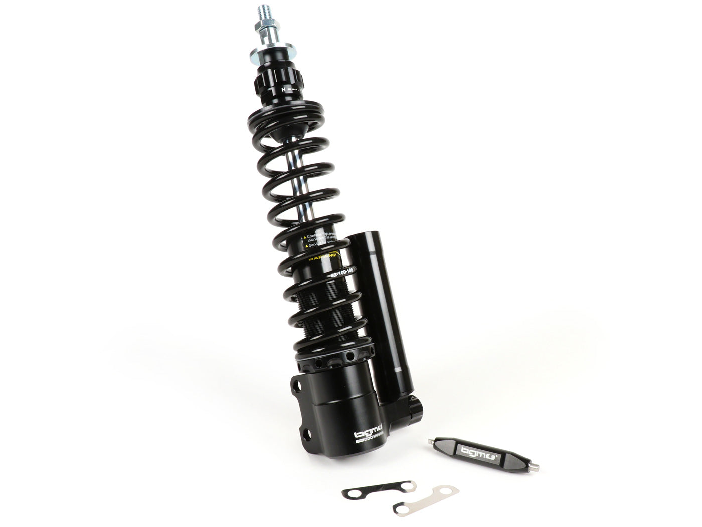 Amortizor față BGM PRO SC/F16 Competiție 240mm pentru Vespa GTS 125-300, GTV 125-300, GT 125-200, GTL 125-200 - negru