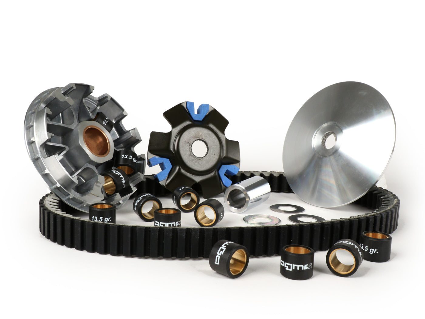 Set variator BGM PRO V2 pentru Vespa GTS 250, GTS 300, GTV 300, Piaggio MP3, X7, X8 și alte modele