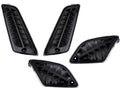 Set semnalizări față-spate Moto Nostra LED dinamic fumuriu pentru Vespa GTS 125, GTS 150, GTS 250, GTS 300, GTV 300