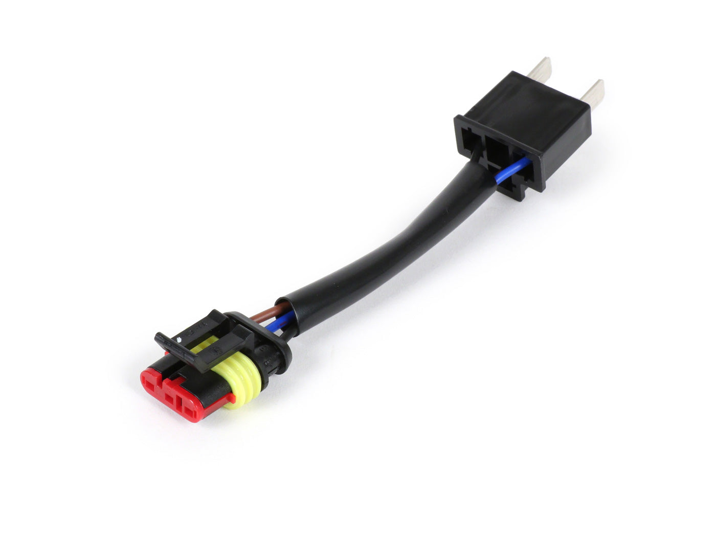 Kit adaptor cabluri BGM PRO pentru conversie far H4 la far LED original PIAGGIO pentru Vespa Primavera 50-125-150, Sprint 50-125-150, GTS 125-300