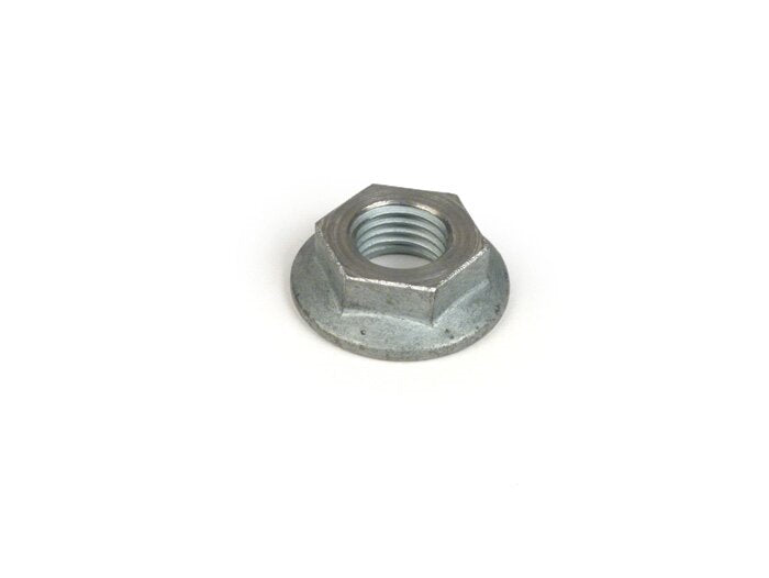 Piuliță BGM PRO M12 x1.5 SW=19 tip plat pentru arbore cotit/roată primară Vespa V50, V90, SS50, SS90, PV125, ET3, PK S, PK XL