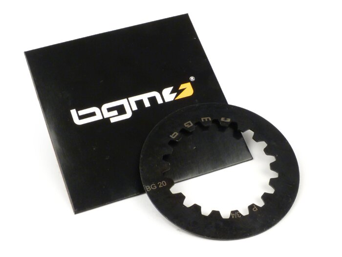 Disc de oțel ambreiaj BGM PRO Cosa2 poziția 3+4 fără canelură 1,5mm pentru Vespa Classic, MotoVespa, LML și alte modele