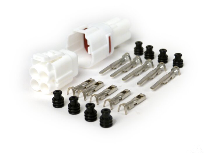 Set conectori BGM PRO tip seria 090 SMTO MT etanș, 4 contacte, 0.85-1.25mm², impermeabil, universal