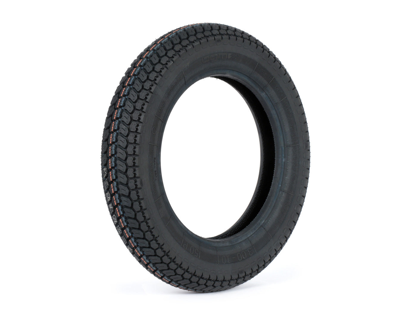 Anvelopă scuter BGM PRO Classic 3.00-10 50P TT întărită, fabricată în Germania, universal