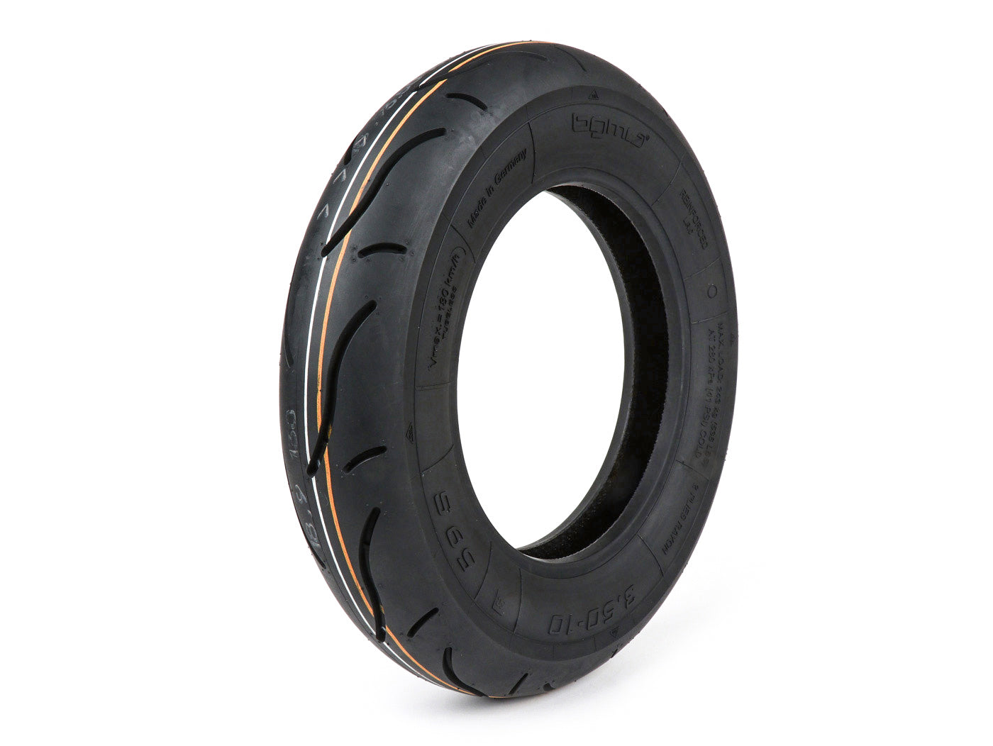 Anvelopă Scuter BGM PRO Sport 3.50-10 inch TL 59S întărită universal
