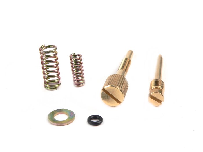 Accesorii Carburator BGM Original Set Șuruburi Reglaj Amestec Aer-Combustibil și Ralanti M4 pentru Carburator BGM KWP 24mm-26mm
