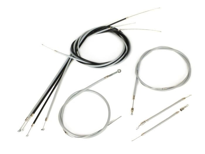 Set cabluri BGM ORIGINAL cu căptușeală interioară PE pentru Vespa Classic, MotoVespa, Vespa (Piaggio) și alte modele
