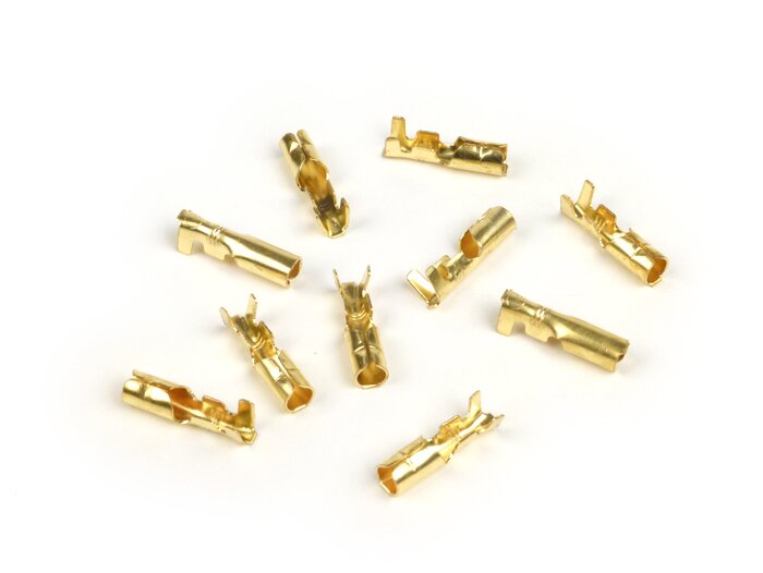 Papuc cablu mufă rotundă 4mm BGM Original Ø=0.5-1.0mm² set 10 bucăți universal