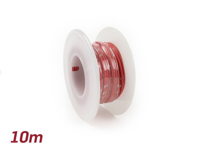 Cablu electric BGM Original 0,85mm² 10m roșu universal
