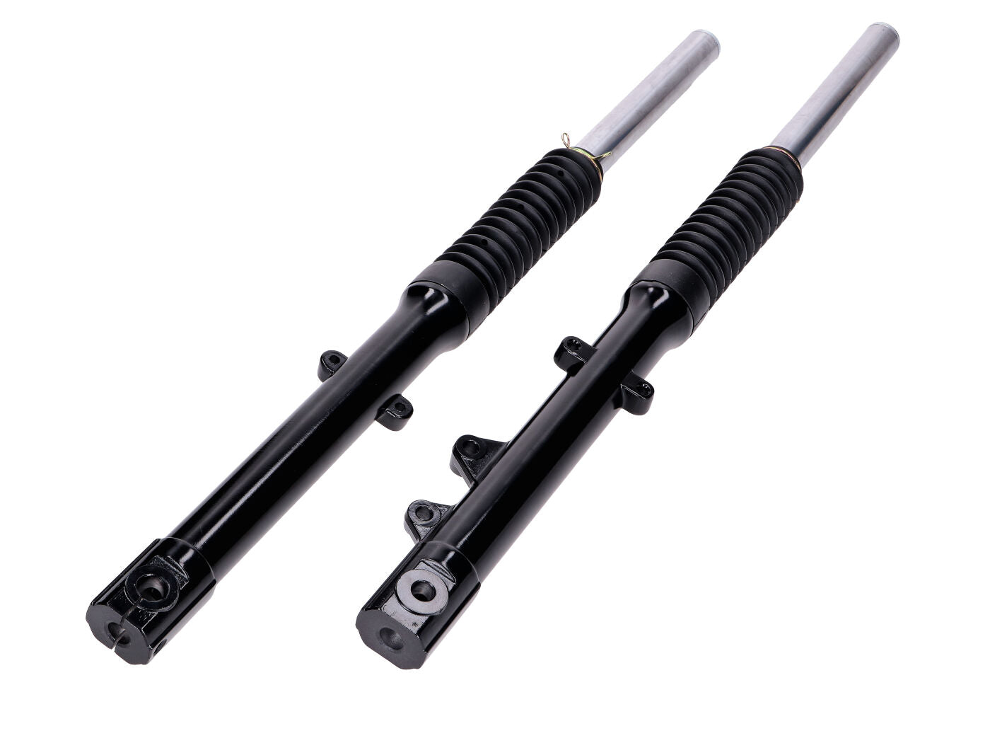 Furcă telescopică Motegra pentru frână pe disc, neagră pentru Simson S51, S53, S70, S83