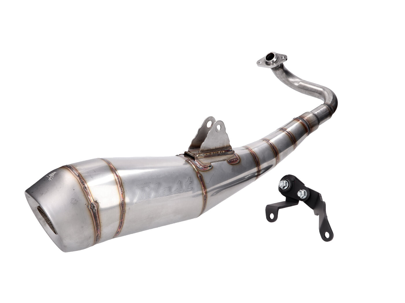 Eșapament Sport Scuter DMP Blaster 50cc 2T pentru Piaggio, Gilera, Derbi, Aprilia și alte mărci