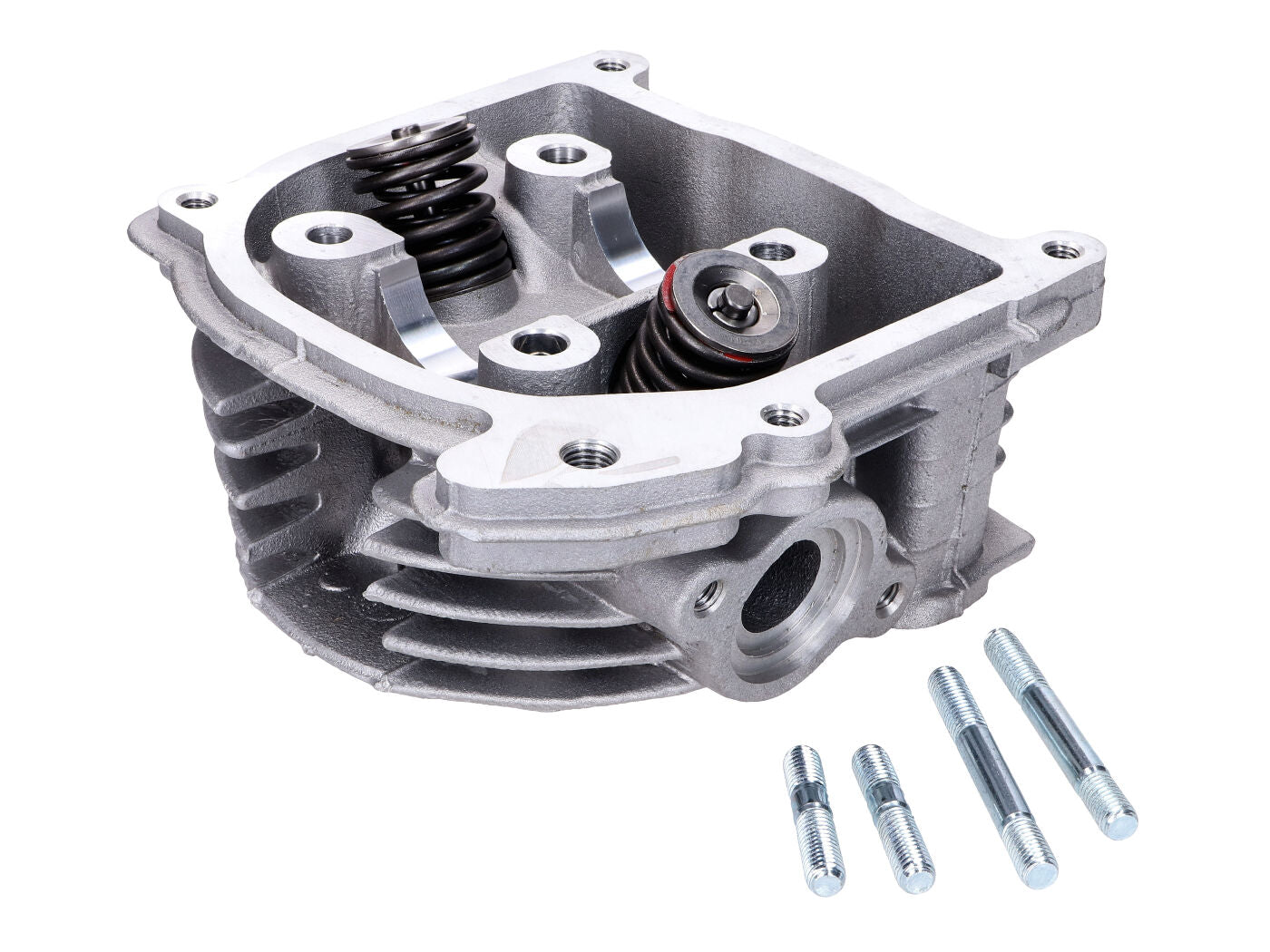 Chiulasă 101 Octane cu supapă lungă pentru motor GY6 50cc injecție Euro4 / Euro5 - Alpha Motors, AGM, LuXXon, Nova Motors și alte modele