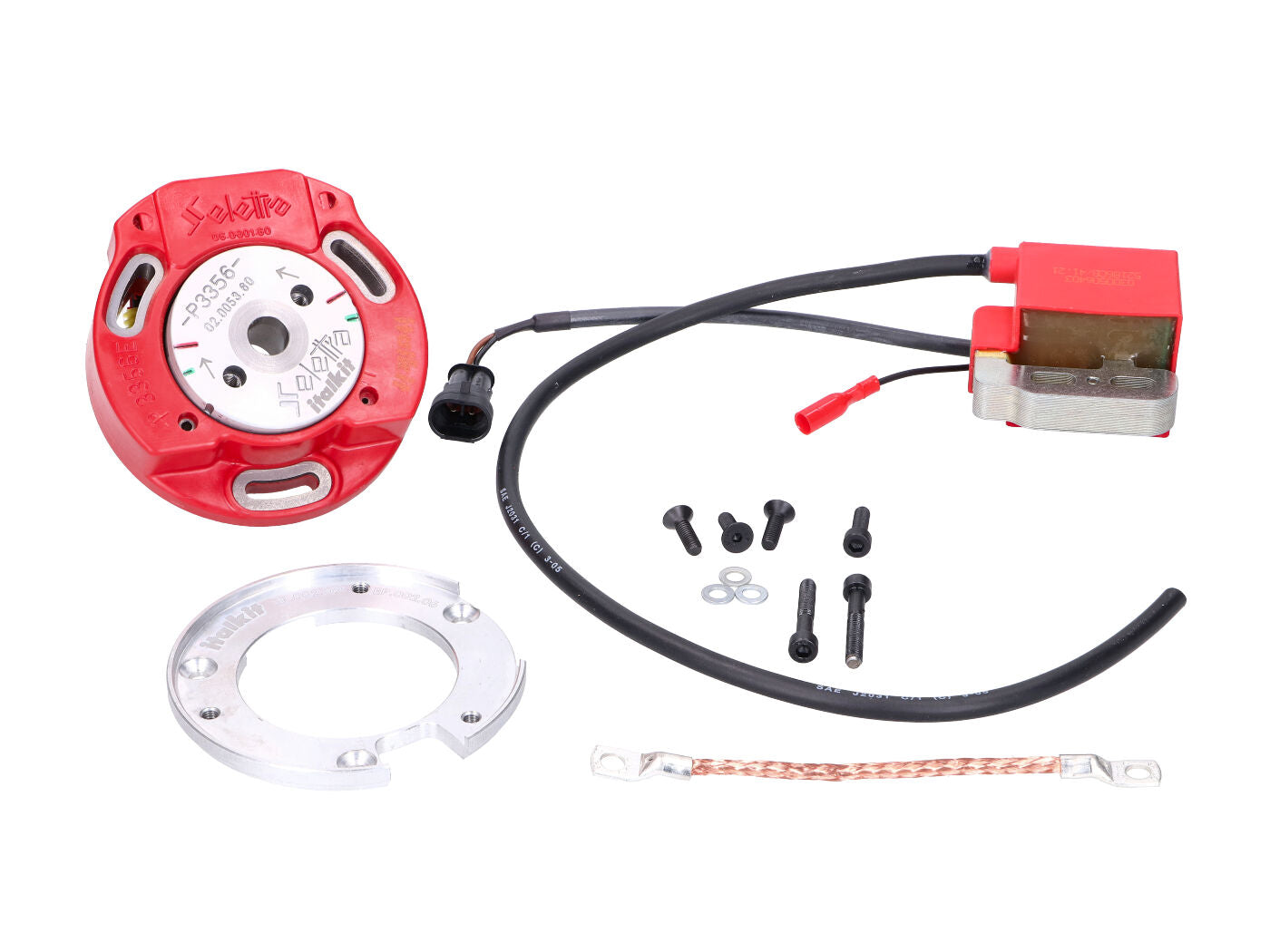 Aprindere rotor interior Italkit Selettra analogică pentru Derbi, Aprilia, Gilera și alte modele motor 2T