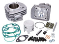 Kit cilindru Athena Big Bore 70cc 47.6mm ax piston 10mm pentru Generic, Yamaha, Keeway, MBK, Adly și alte mărci motor Minarelli orizontal