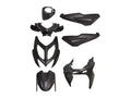 Kit carenaj 101 Octane 7 piese negru mat pentru Yamaha Aerox 50, MBK Nitro R 50