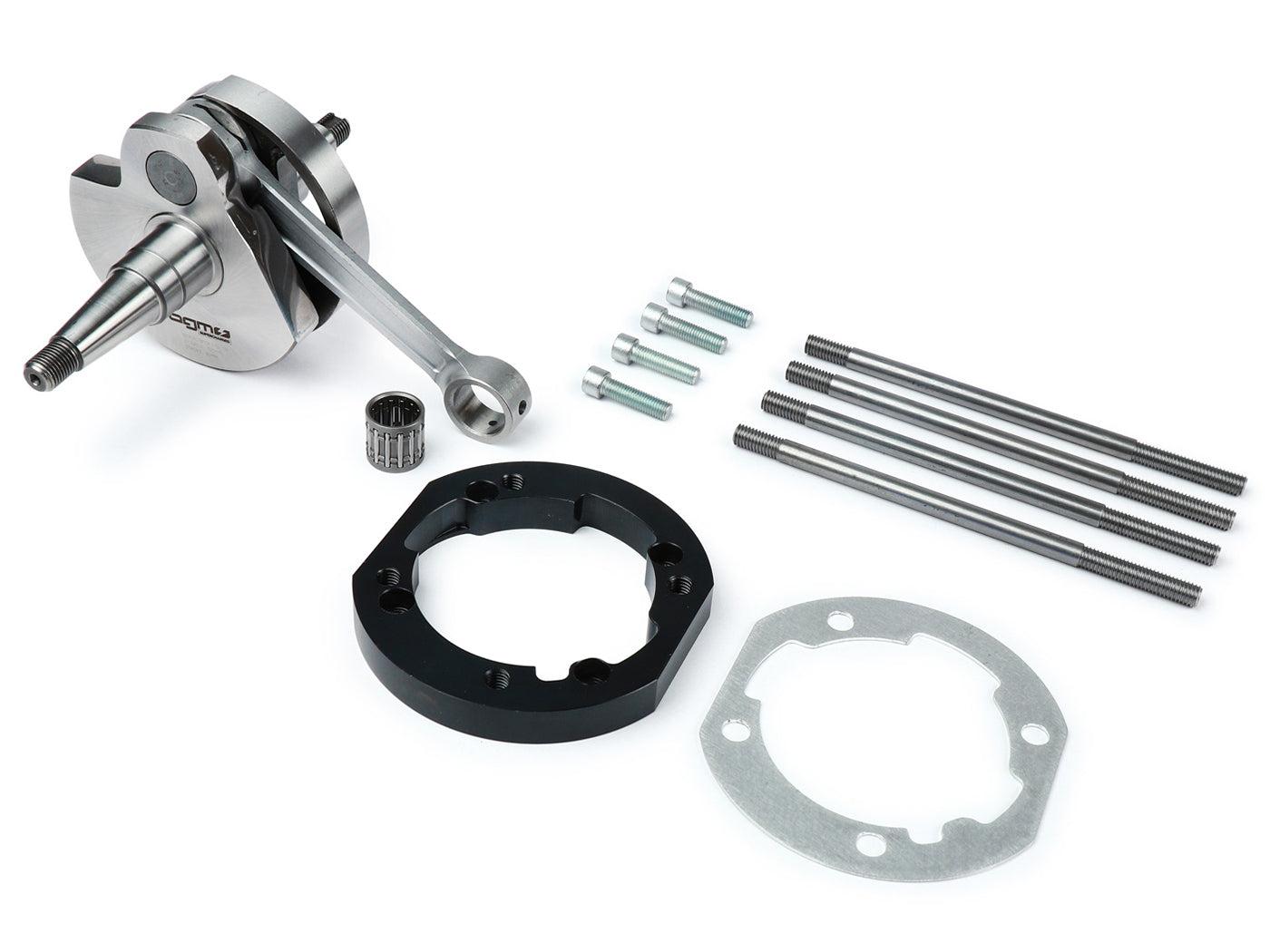 Set plăci adaptor / distanțier 210cc J&G cu arbore cotit BGM PRO 2% pentru Vespa Classic, LML, MotoVespa și alte modele