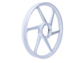 Jantă Fast Arrow aluminiu albă 17 inch pentru Puch Maxi S/N, Maxi L2A, Maxi K2, Maxi ZA50