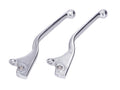 Set manete de frână aluminiu, argintiu pentru Vespa GTS 125 iGet ABS E5, GTS 300 ie ABS E5