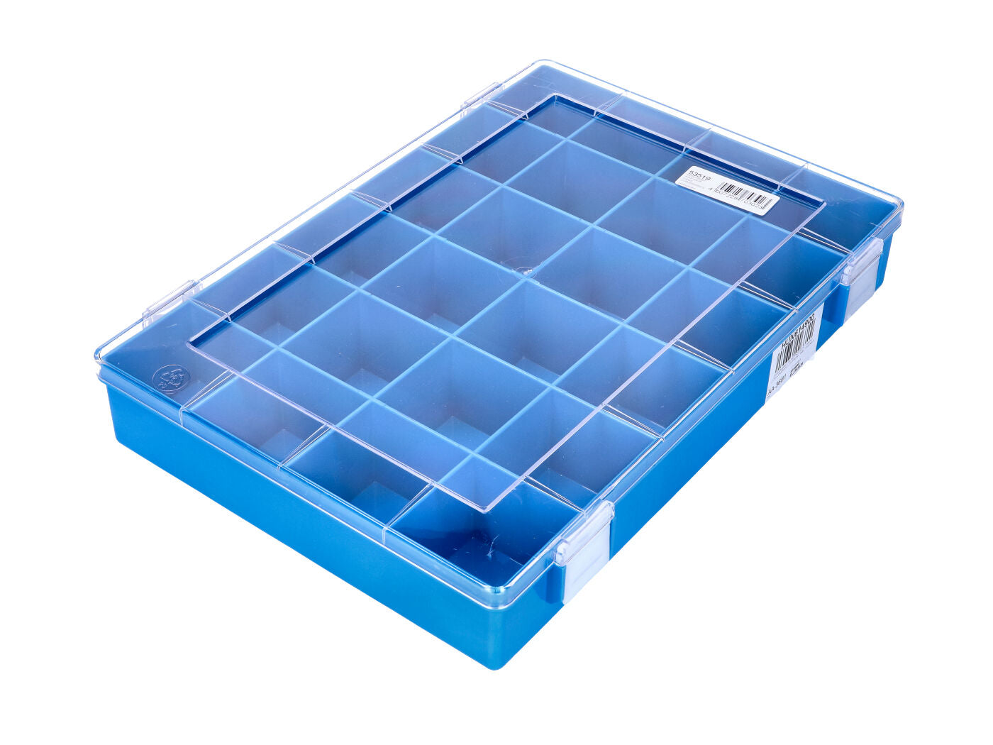 Cutie sortare Hünersdorff Classic 24 compartimente 225x335x55mm albastru universal