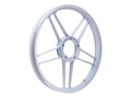 Jantă aluminiu albă lucioasă 17 inch față/spate pentru Puch Maxi, Condor Enduro 50, Storm 50, Thyphoon 50 și alte modele