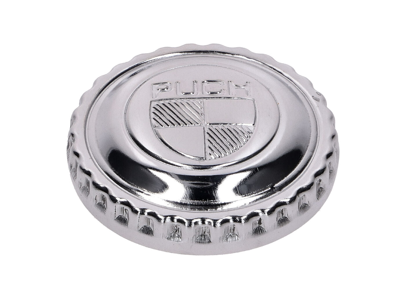 Capac rezervor 40mm cu logo în relief pentru Puch Maxi, Condor, Storm, Thyphoon, VS 50 și alte modele