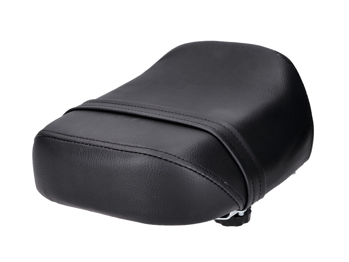Șa dublă neagră pentru mopede Puch Maxi S/N, Maxi L2A, Maxi K2, Maxi P1, X 30A și alte modele
