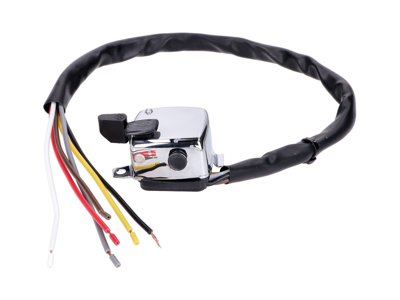 Unitate comutatoare cromată pentru Kreidler Flory 50, RMC E50, RMC D125, RMC F125, Florett și alte modele