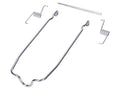 Clemă port-bagaj DMP cromată pentru Hercules Prima 5 / 5N / 5S / 5SL Sachs 505/2 49cc