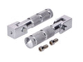 Set scări pasager 101 Octane CNC argintiu universal